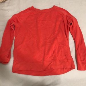 Old navy, coral/red crew neck, Medium, womens/unisex